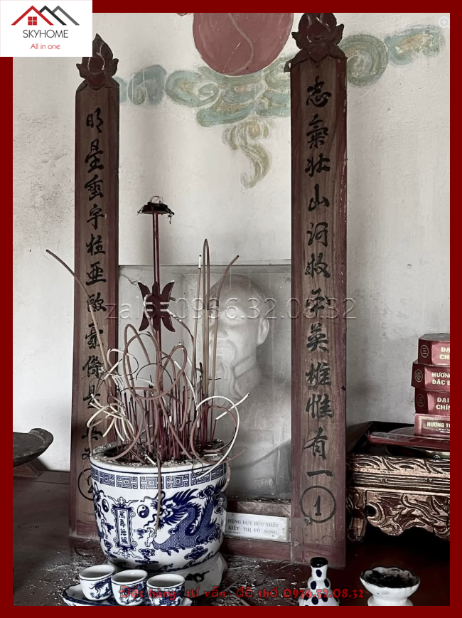 Câu đối thờ chữ Chí khí tráng sơn hà- cứu quốc anh hùng duy hữu nhất